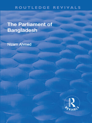 cover image of The Parliament of Bangladesh